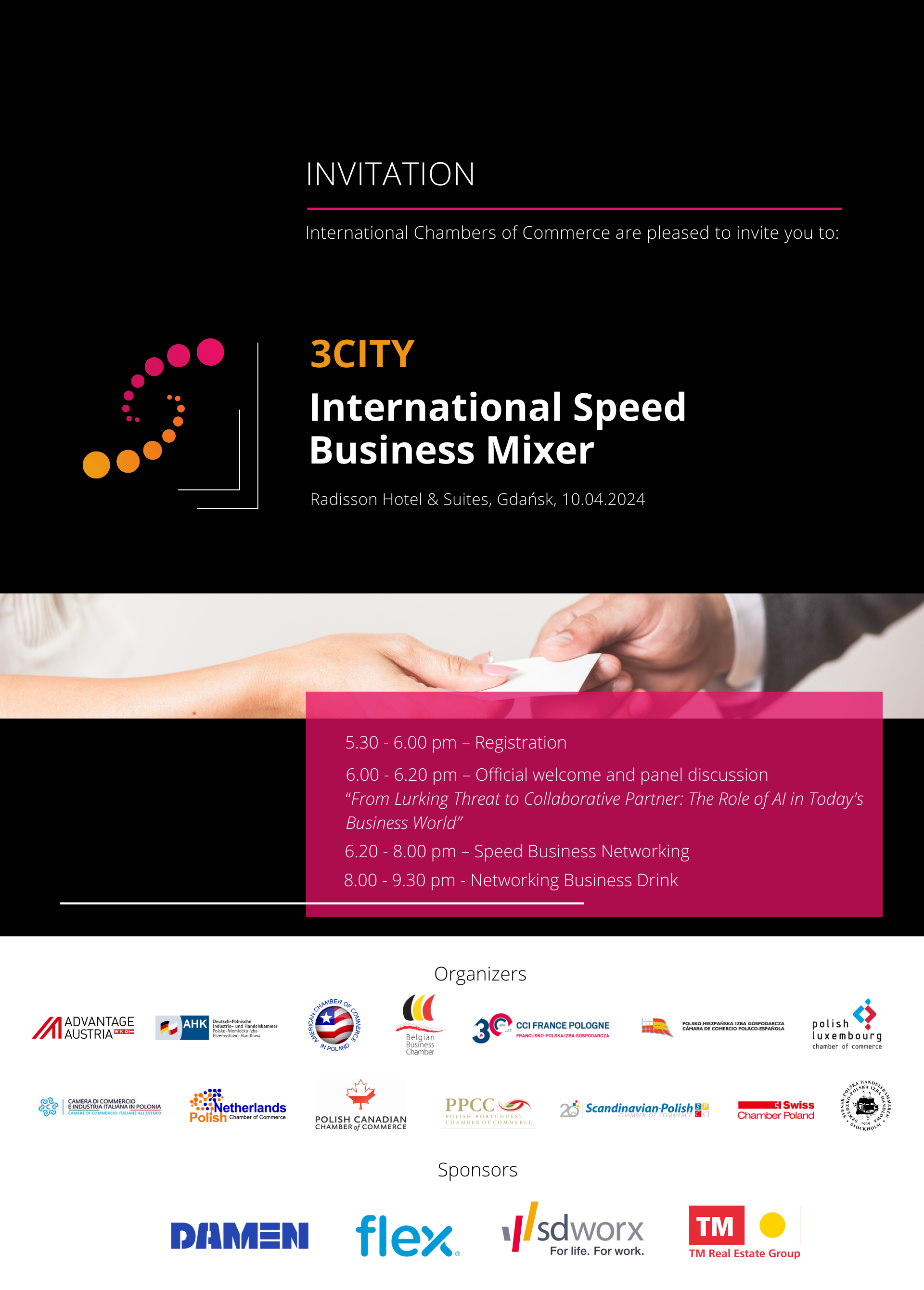 International Speed Business Mixer I BBC x PARTNERS I Gdańsk