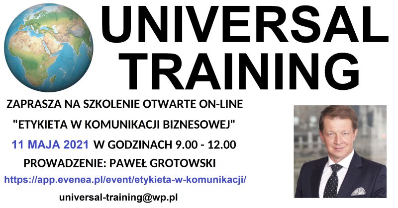 Etykieta w komunikacji biznesowej - Universal Training