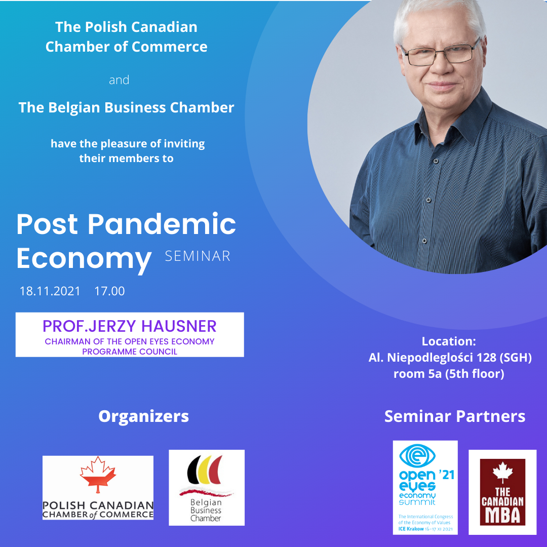 Seminar with Professor Jerzy Hausner - Post Pandemic Economy