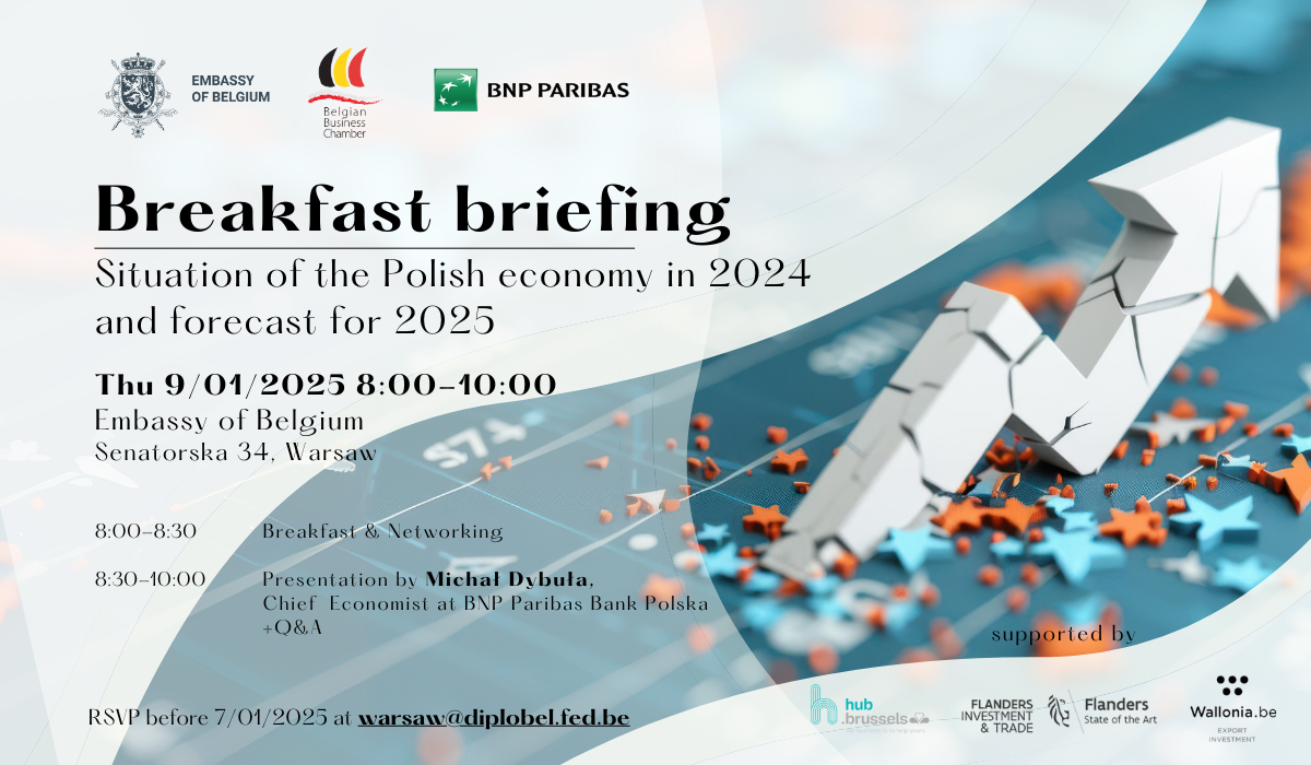 Breakfast Briefing - Situation of the Polish economy in 2024 and forecast for 2025 with BNP Paribas