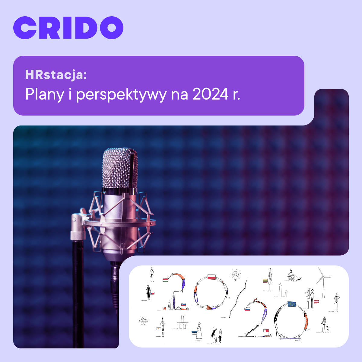 'HRstacja: Plans and perspectives for 2024' webinar by Crido!