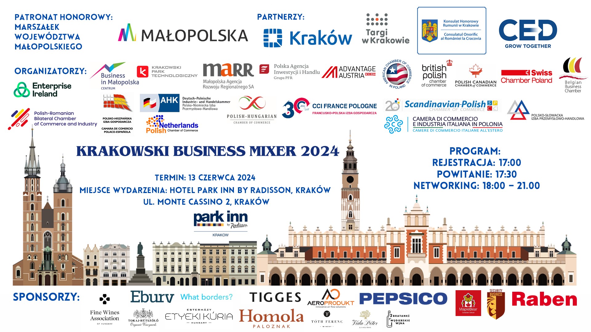 Kraków Business Mixer 2024 I BBC x PARTNERS I Kraków