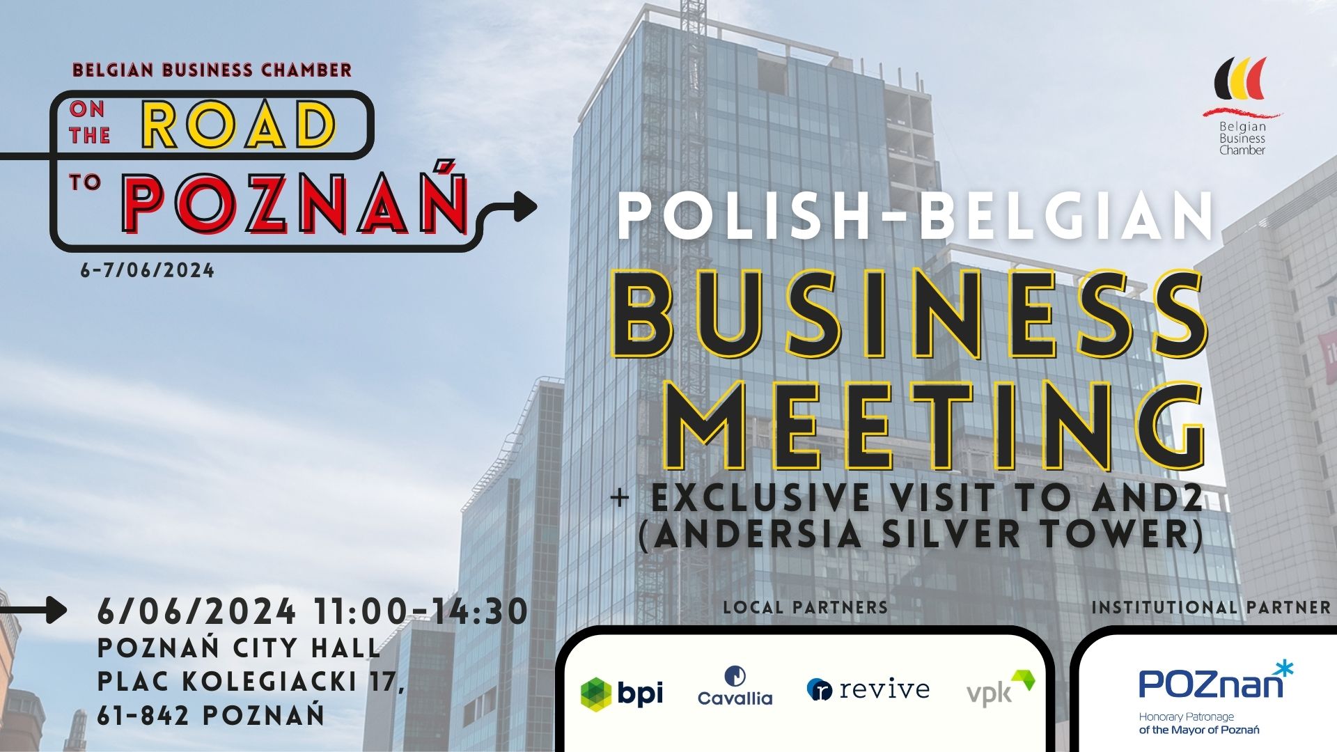 Polish-Belgian Business Meeting | BBC x PARTNERS | Poznań