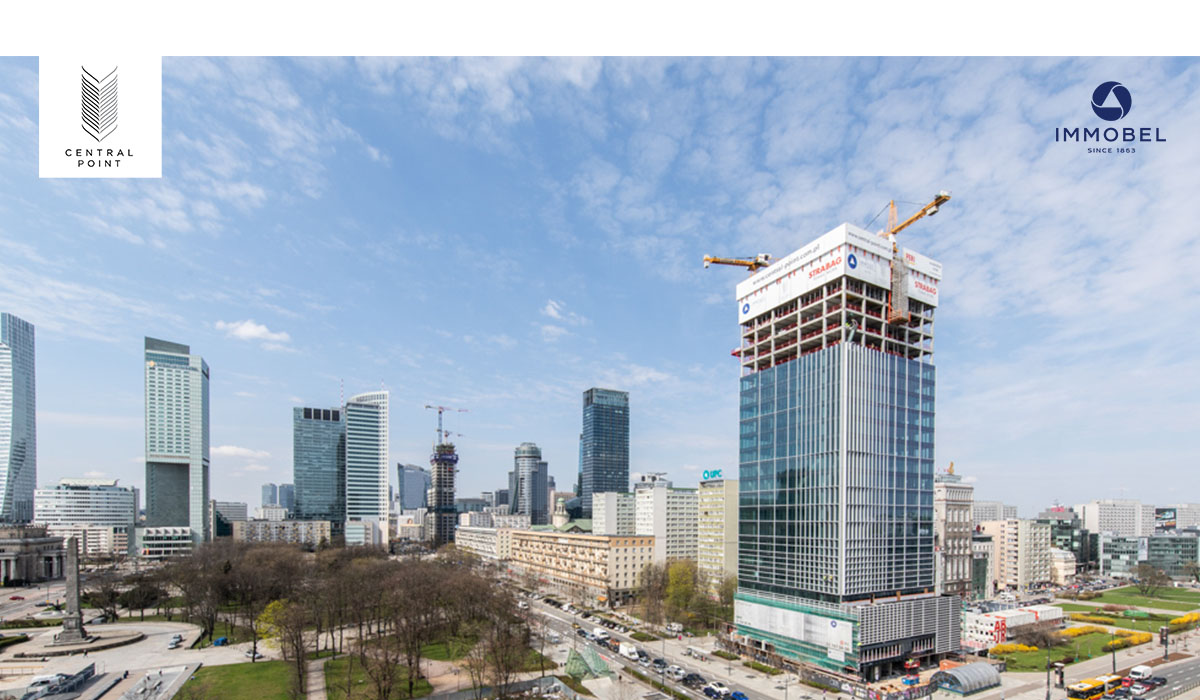 Central Point - Immobel's flagship investement in Poland