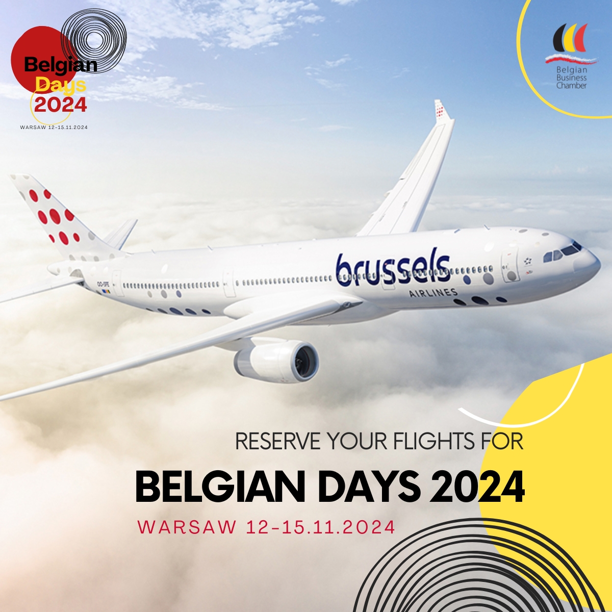 Book Your Flights for Belgian Days 2024 with Lufthansa Group!