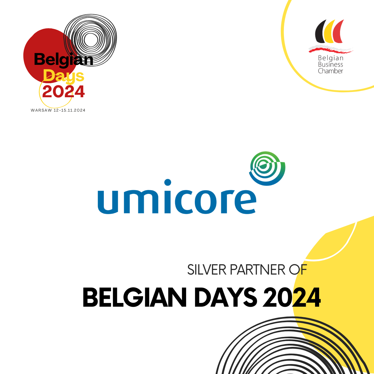 Belgian Days 2024 Silver Partner - Umicore