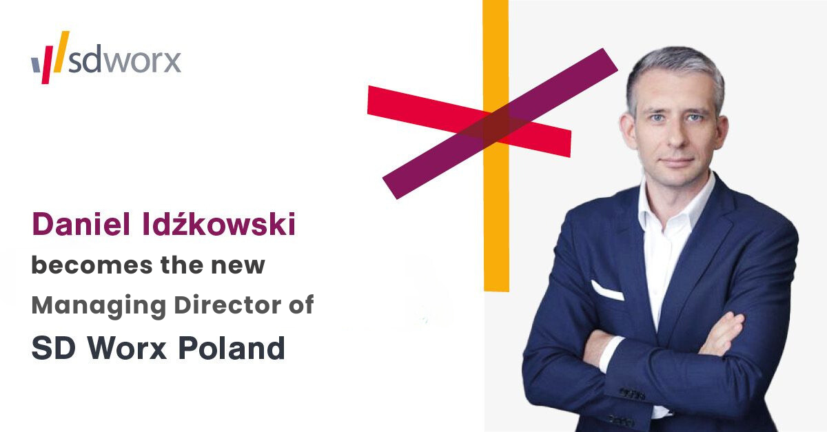 Daniel Idźkowski nominated as Managing Director of SD Worx Poland