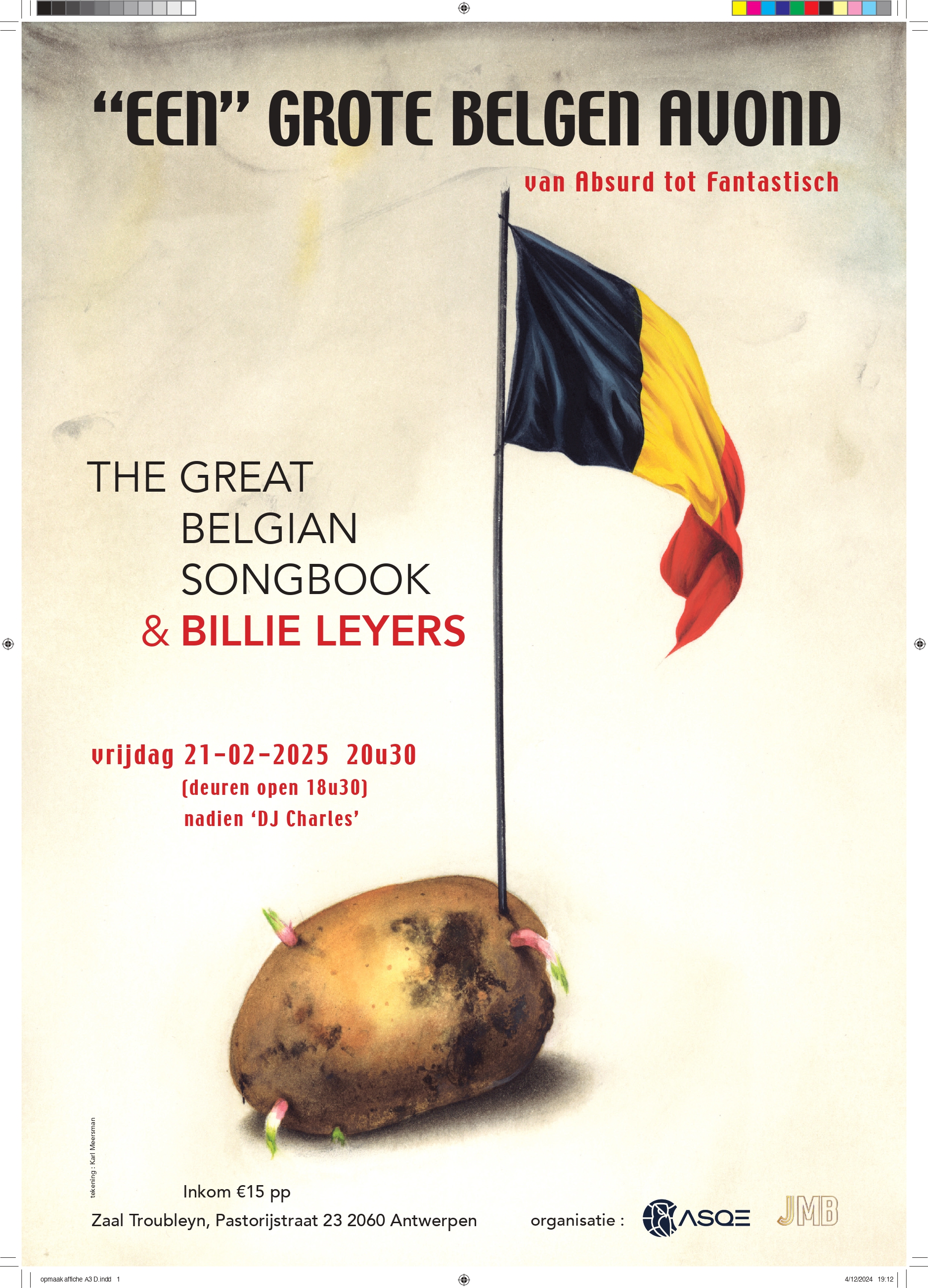 Performance of The Great Belgian Songbook & Billie Leyers