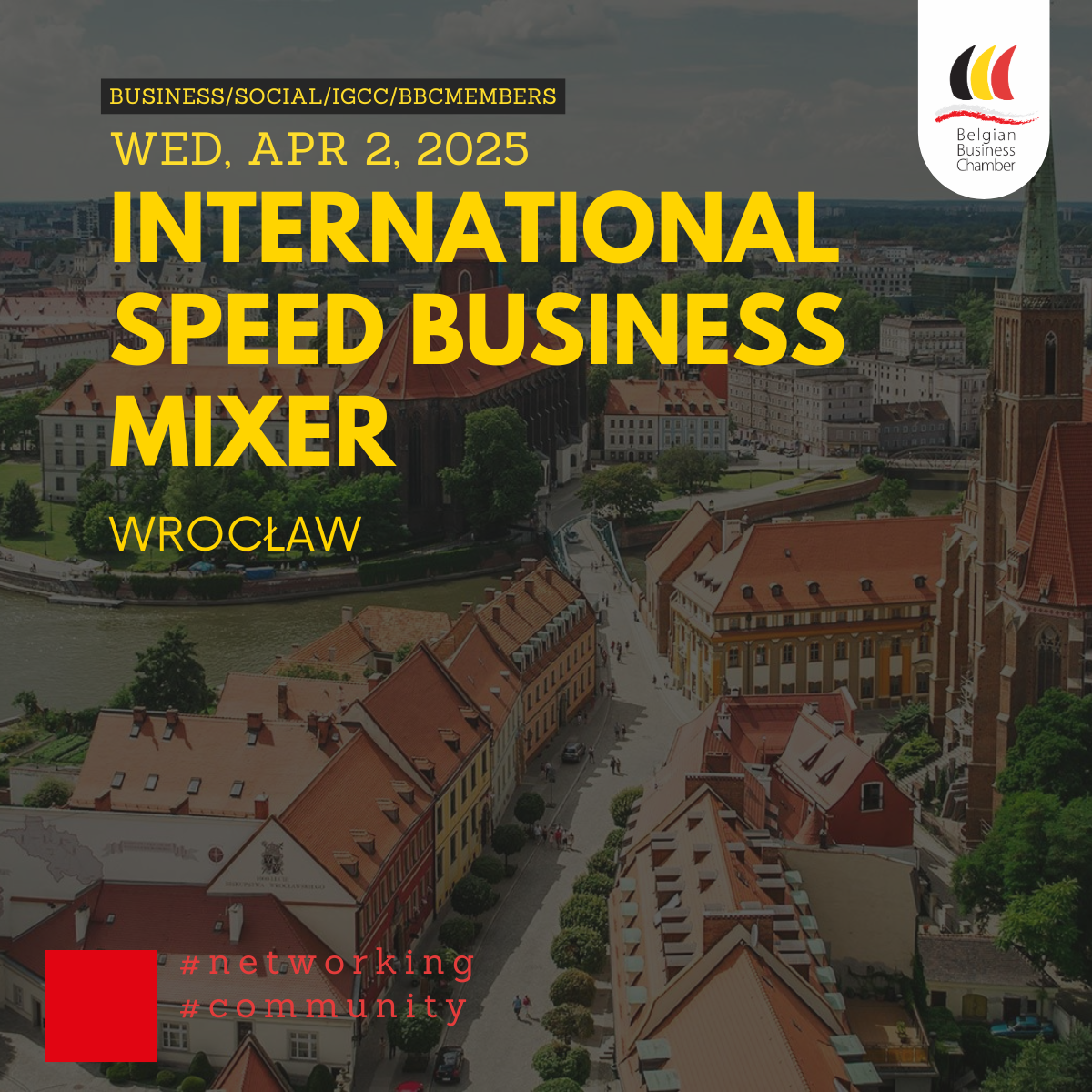 International Speed Business Mixer | Wrocław | DATE TBC