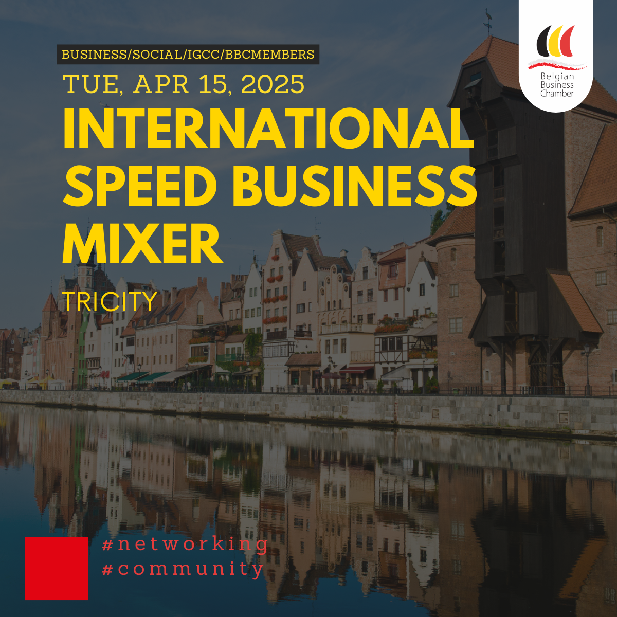 International Speed Business Mixer | Tricity | DATE TBC