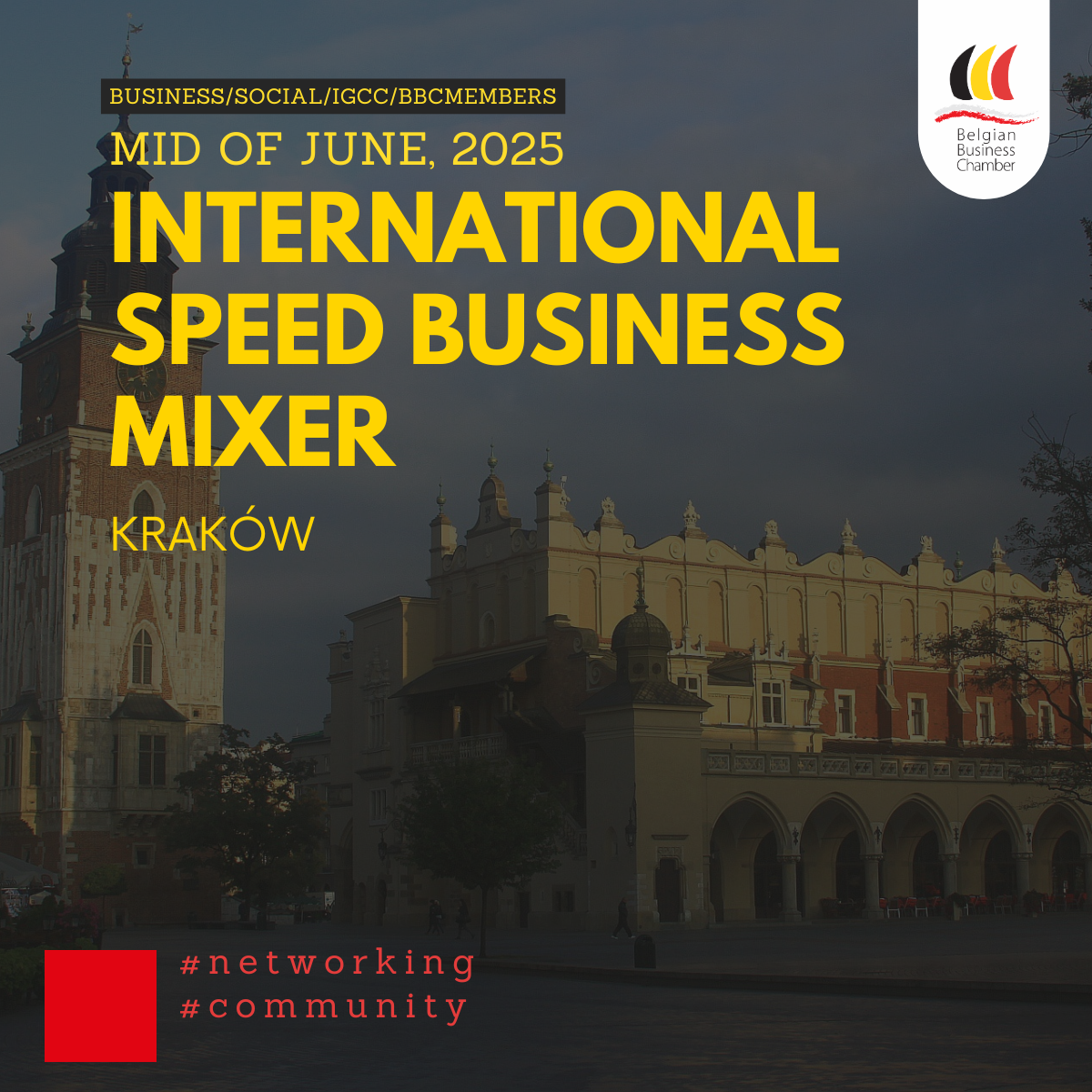 International Speed Business Mixer | Kraków | DATE TBC