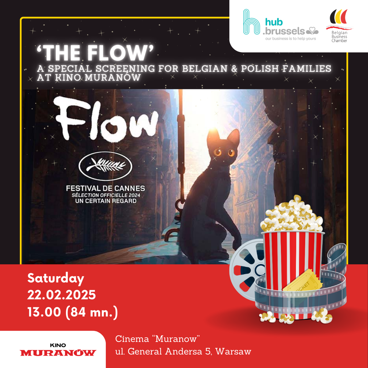 The Flow – A Special Screening for Belgian & Polish Families | Warsaw