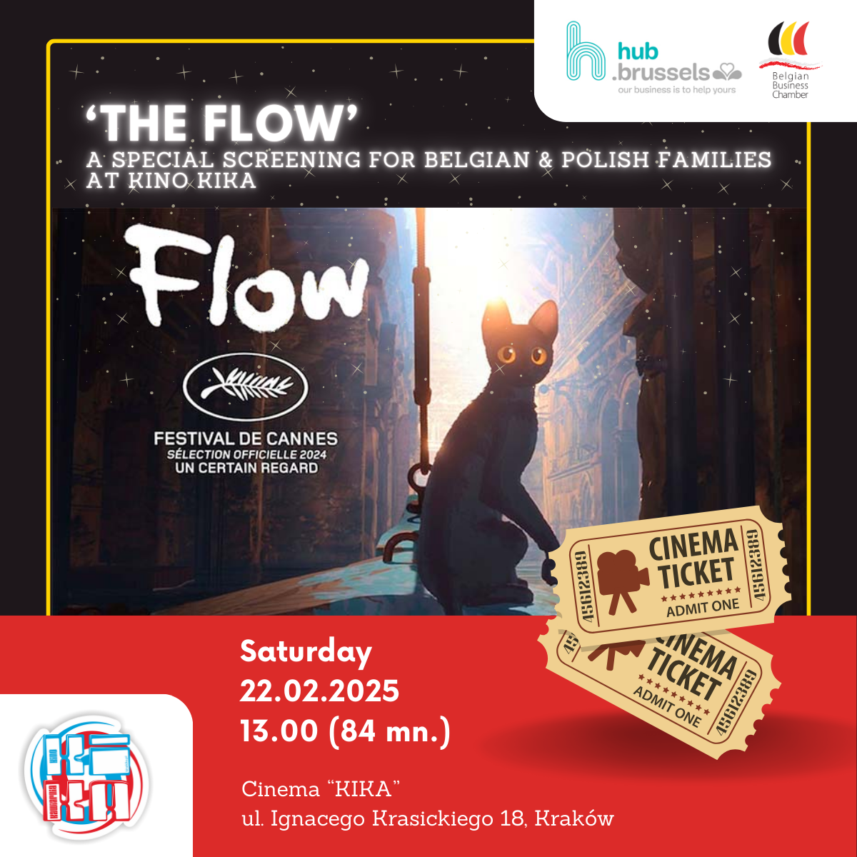 The Flow – A Special Screening for Belgian & Polish Families | Kraków