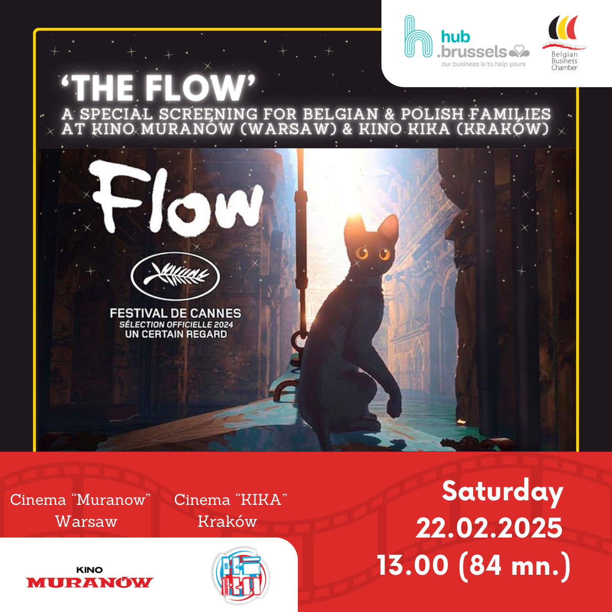 The Flow – A Special Screening for Belgian & Polish Families | Warsaw & Kraków