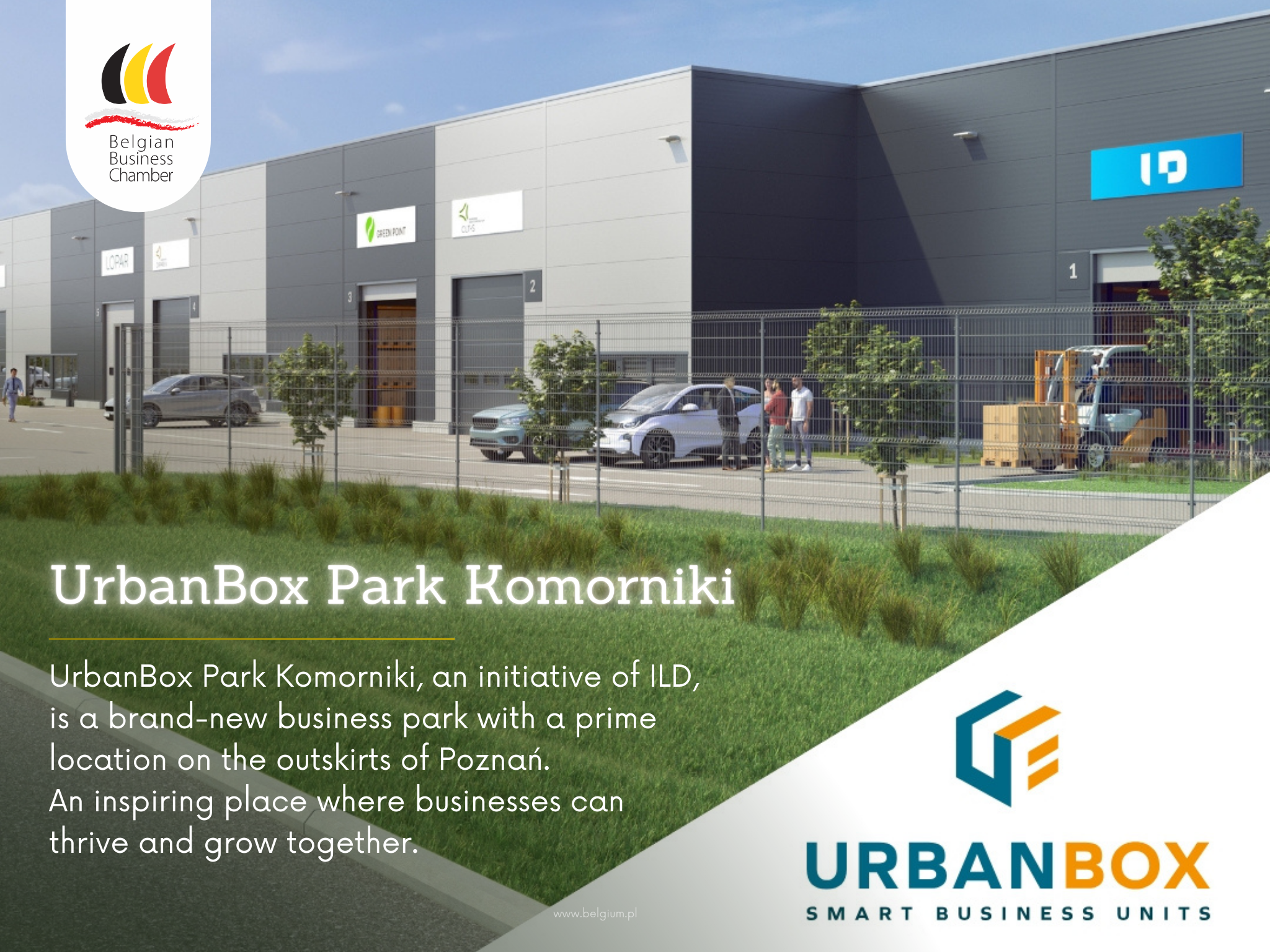 UrbanBox Park Komorniki: Innovative SME Park With Small-Scale Business Unit