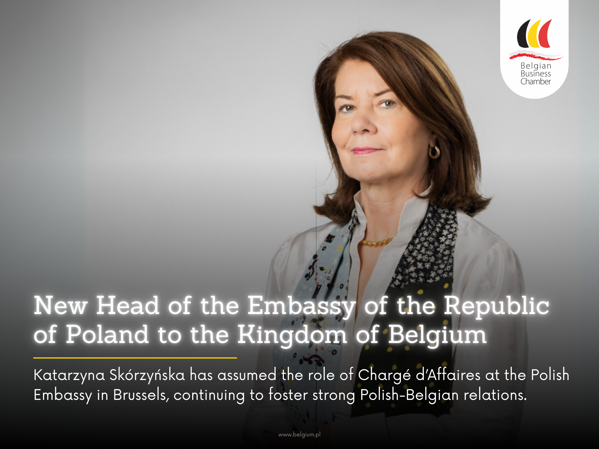 New Head of the Embassy of the Republic of Poland to the Kingdom of Belgium