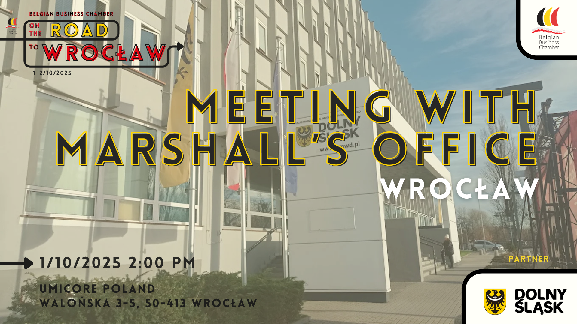 Meeting with Marshall’s Office I Wrocław