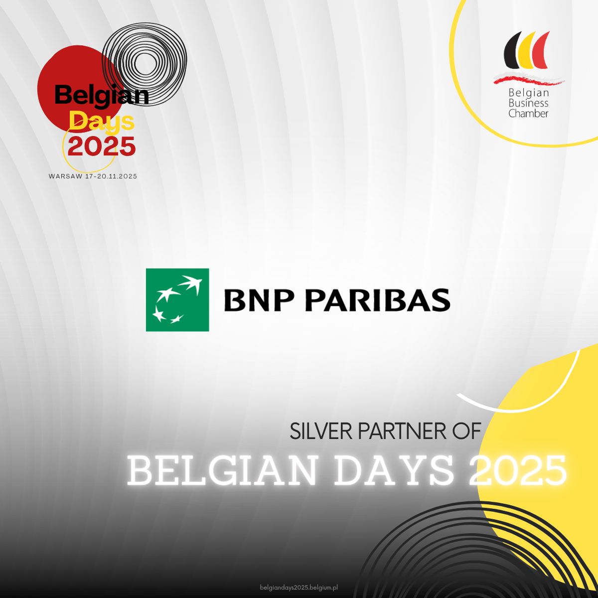 Belgian Days 2025 Silver Partner - BNP Paribas Bank Polska S.A.