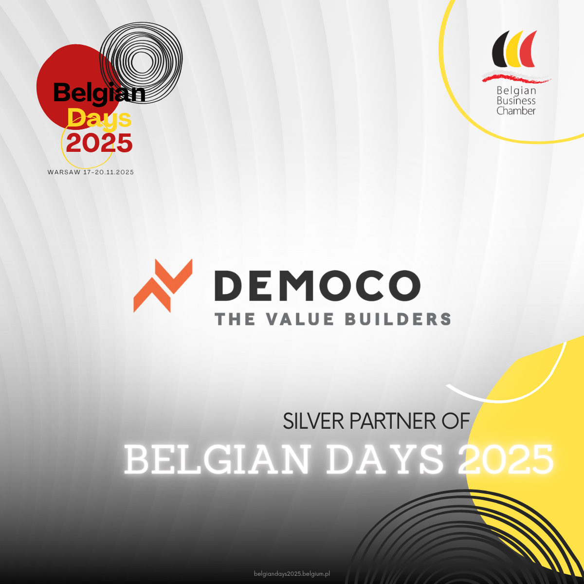 Belgian Days 2025 Silver Partner - Democo Poland