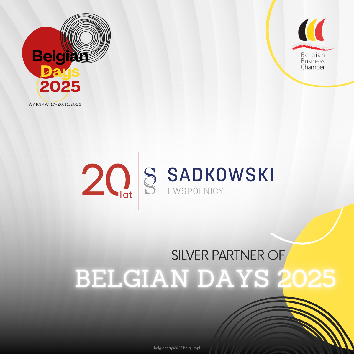 Belgian Days 2025 Silver Partner - Sadkowski i Wspólnicy
