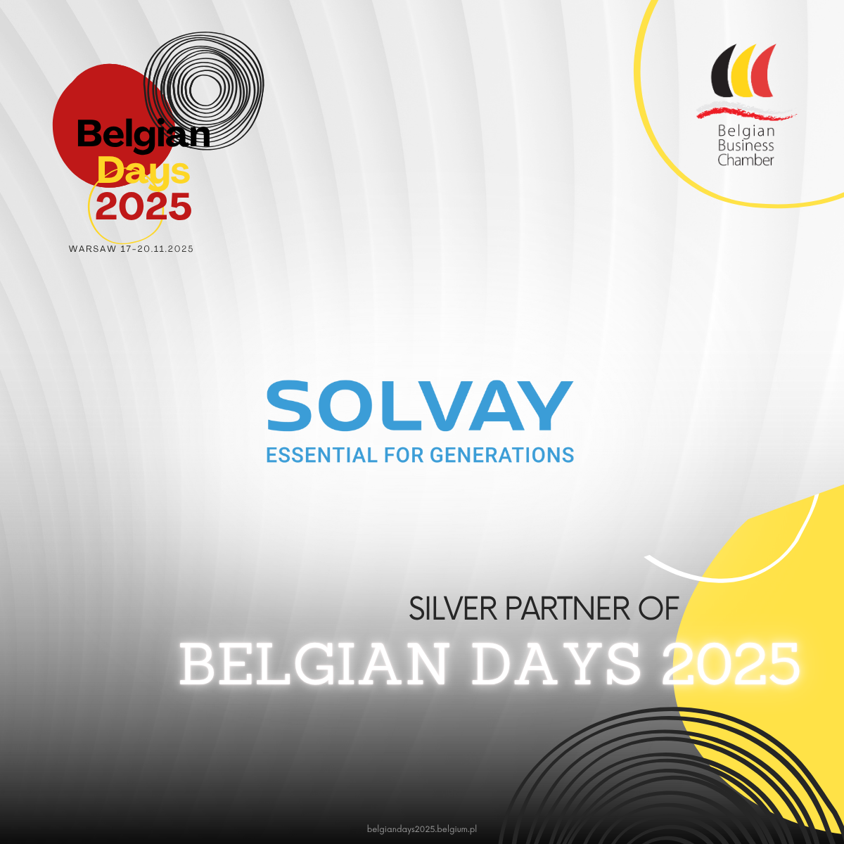 Belgian Days 2025 Silver Partner - Solvay Poland