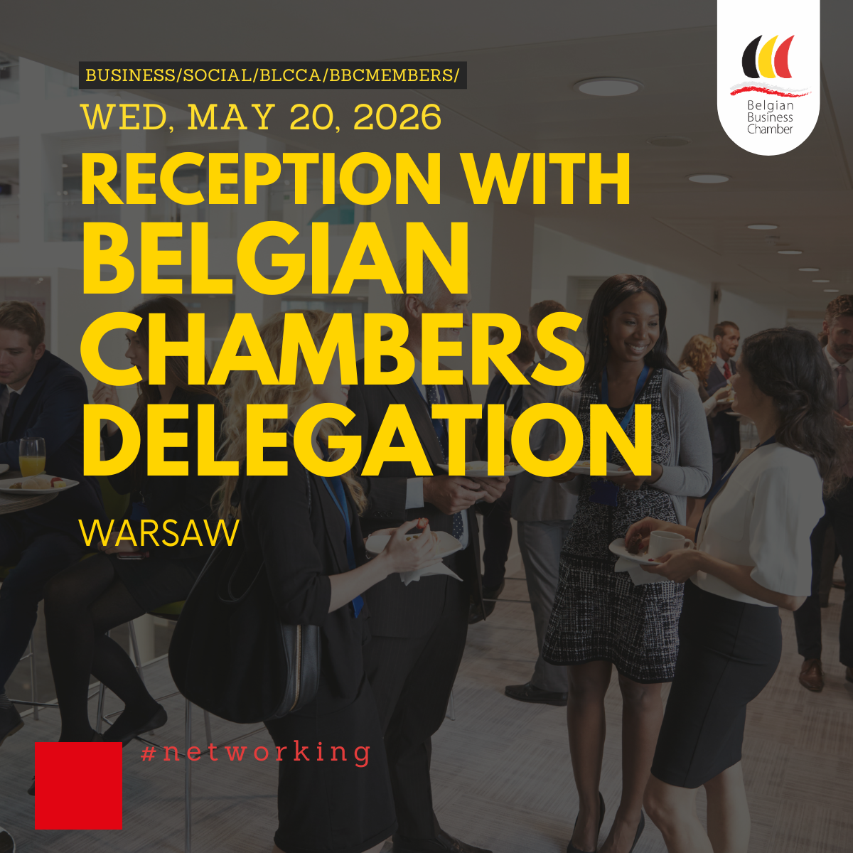 Reception with Belgian Chambers