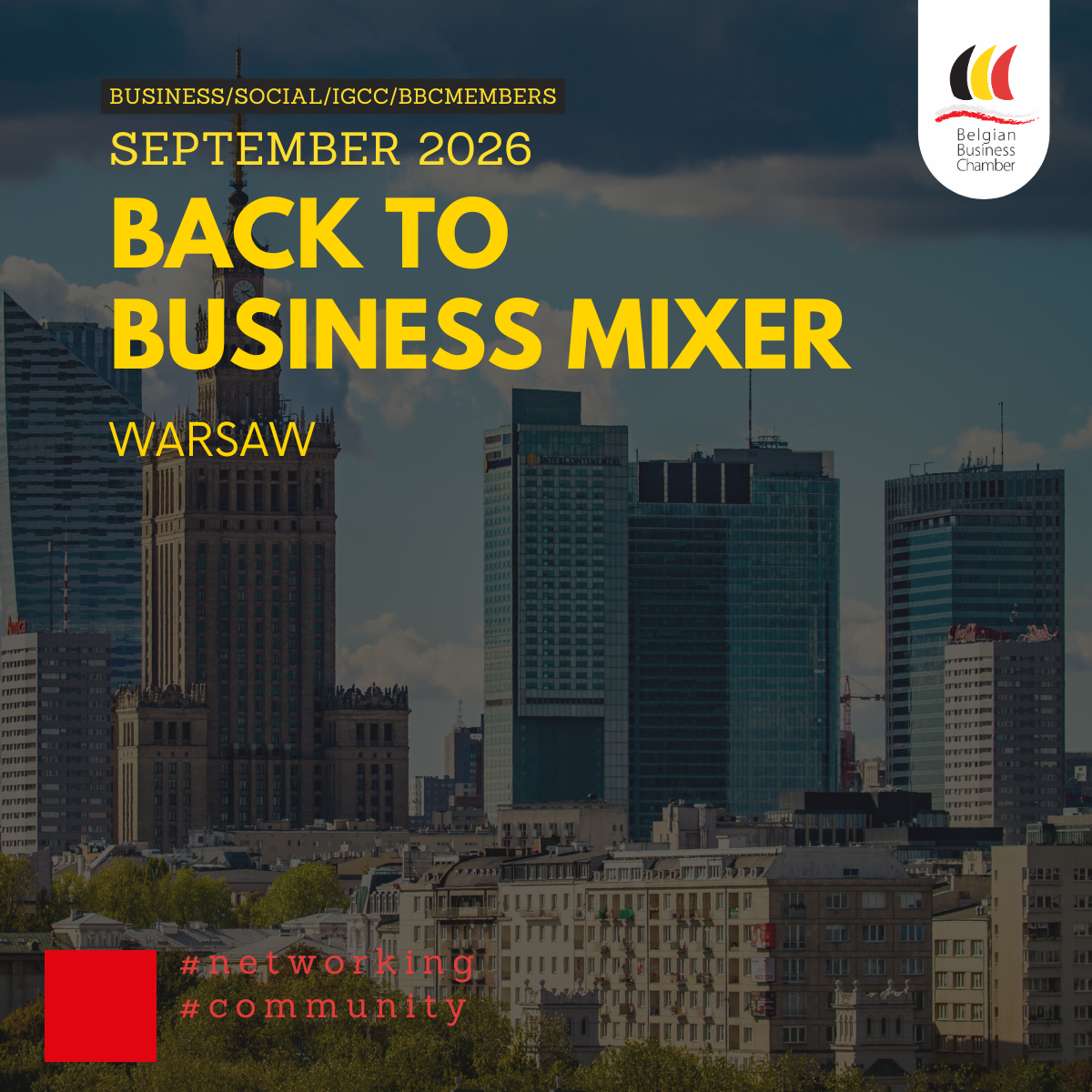 Back to Business Mixer  | Warsaw | DATE TBC