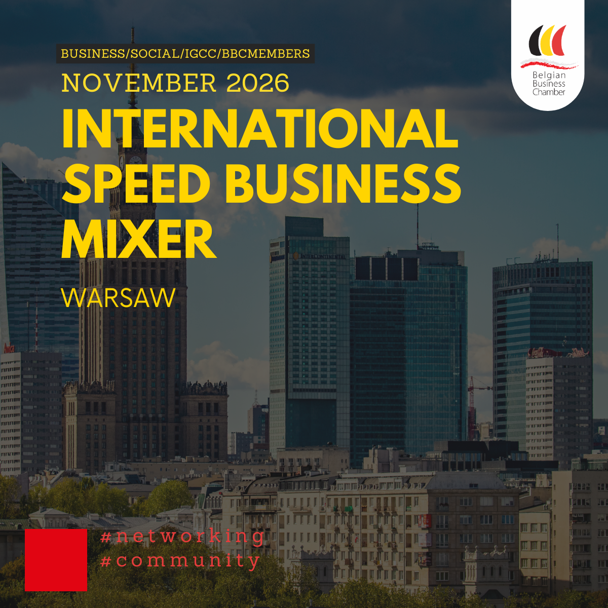 International Speed Business Mixer I Warsaw