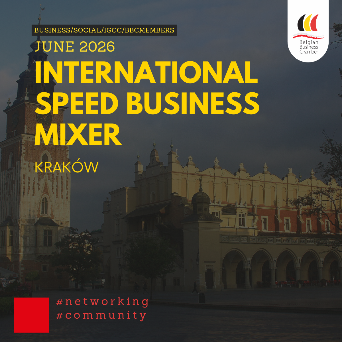 International Speed Business Mixer | Kraków | Date TBC