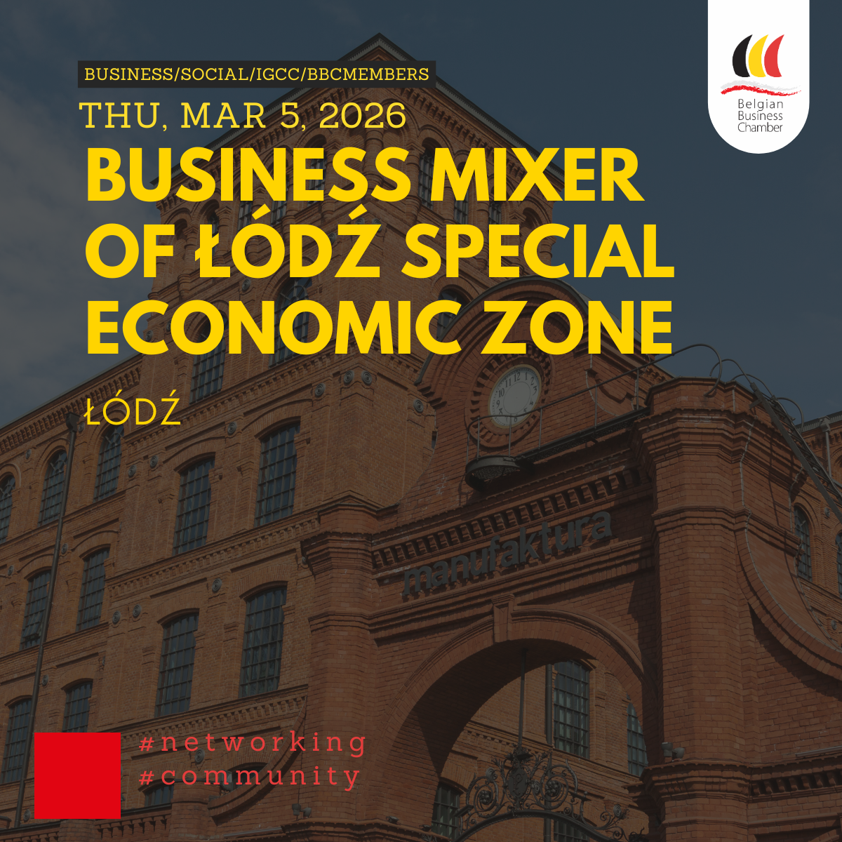 Business Mixer | Łódź Special Economic Zone (ŁSSE)