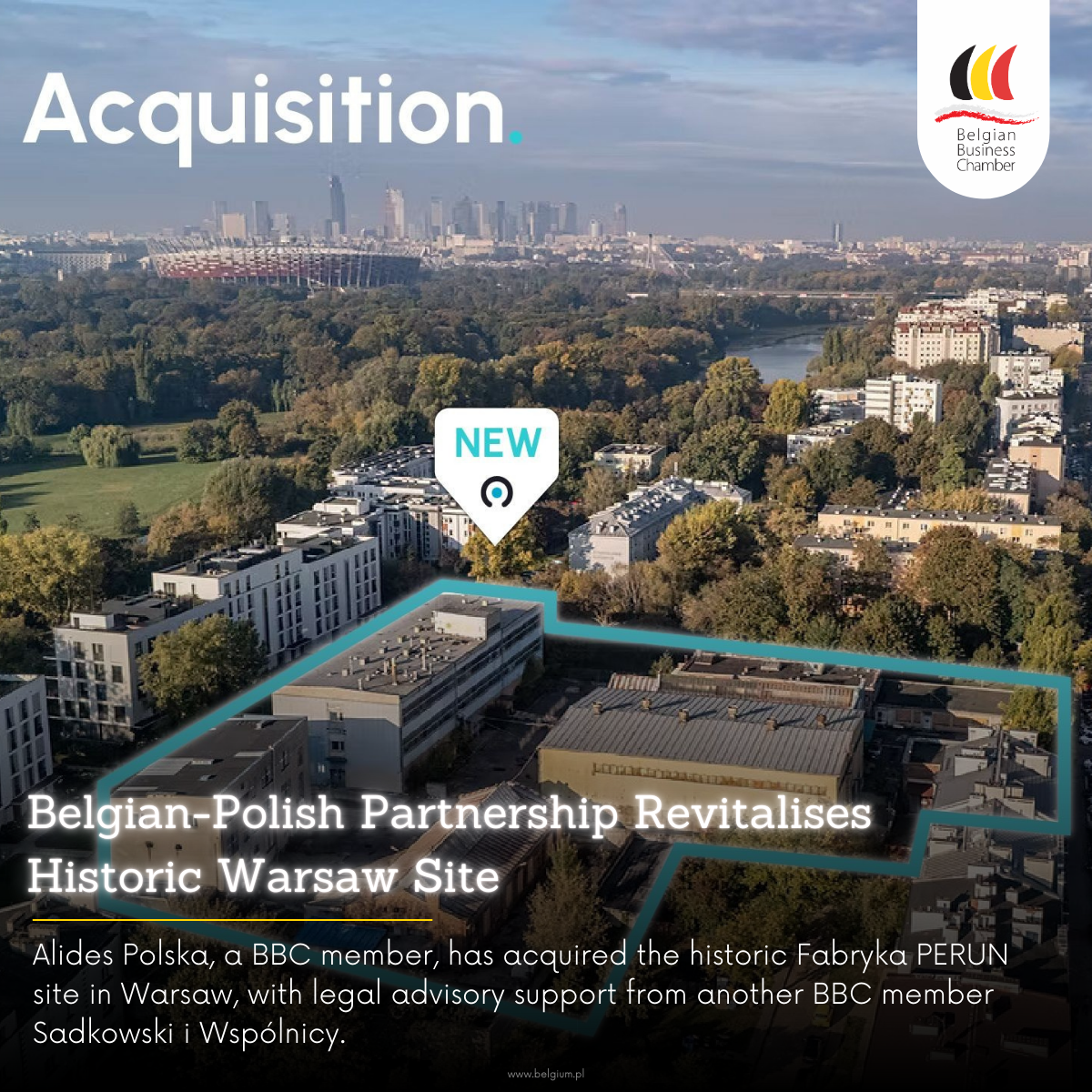 Great things happen when strong Belgian & Polish Partners work together