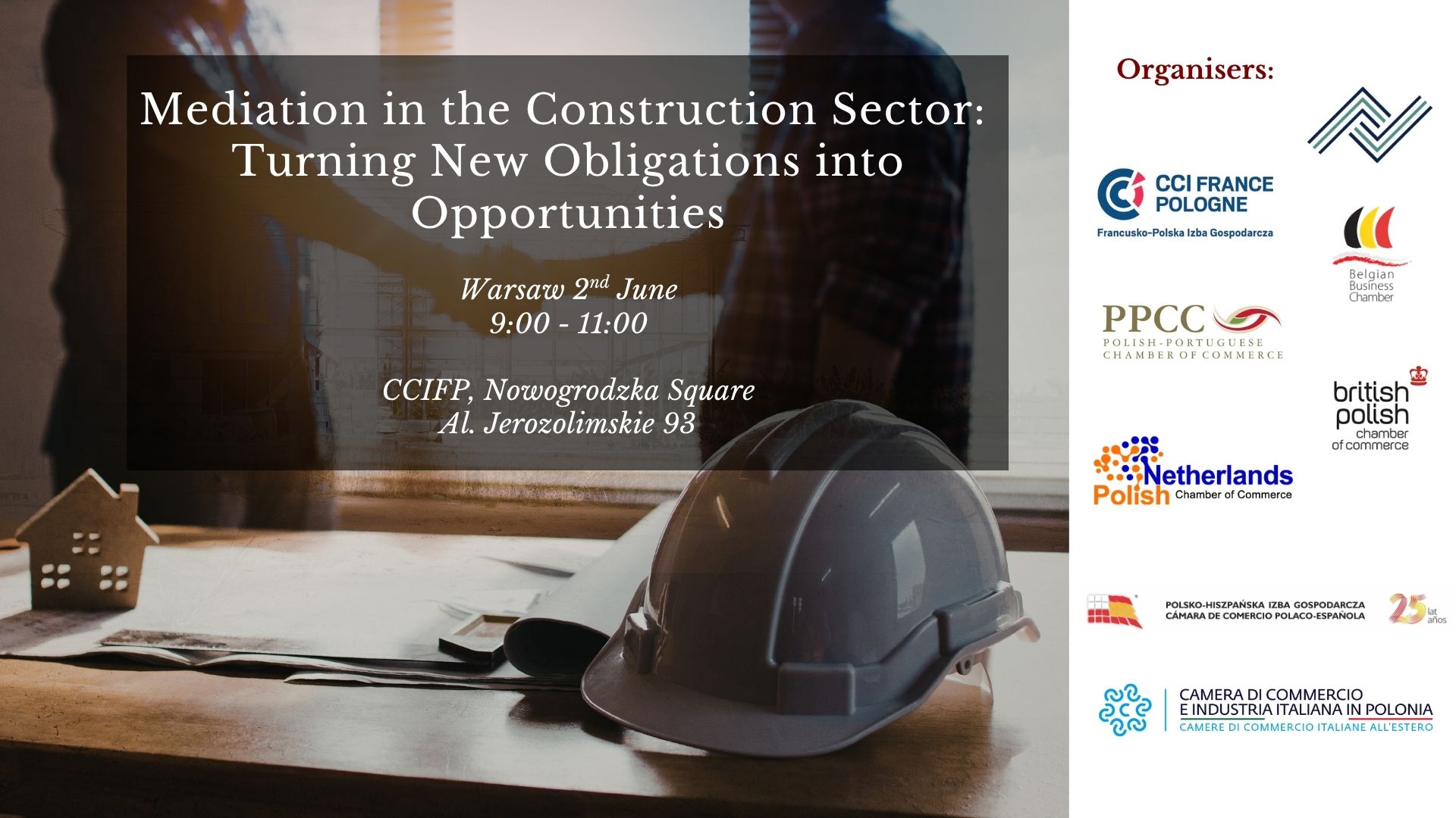 Business breakfast: Mediation in the construction sector - new obligations, new opportunities | IGCC