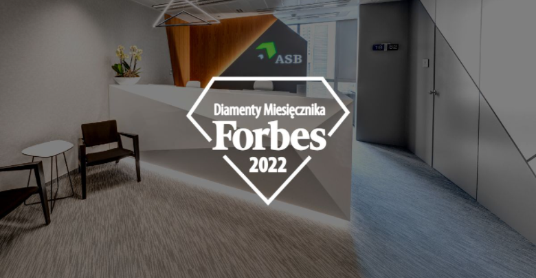 ASB awarded Forbes' Diamond!