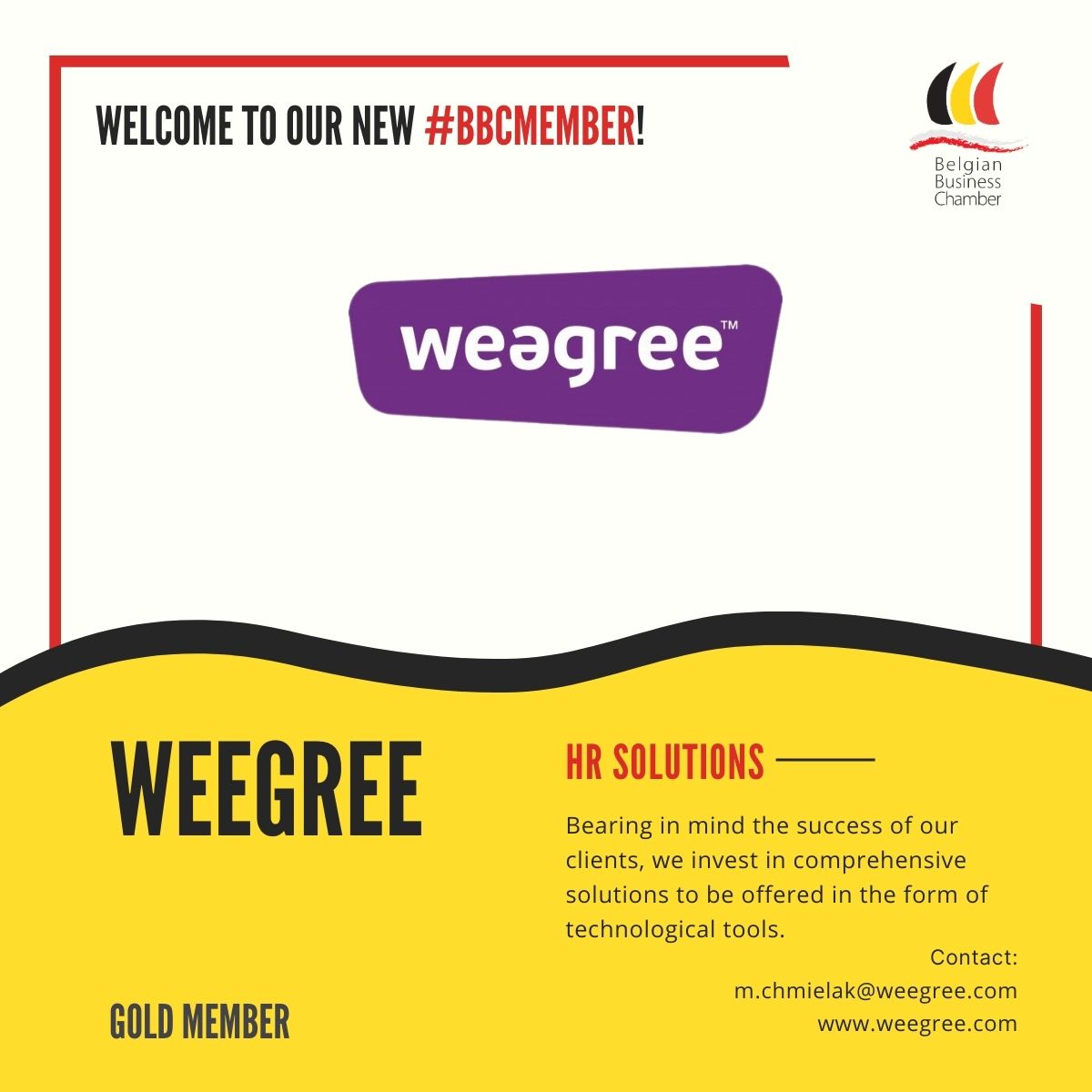 Welcome our new member - Weegree!