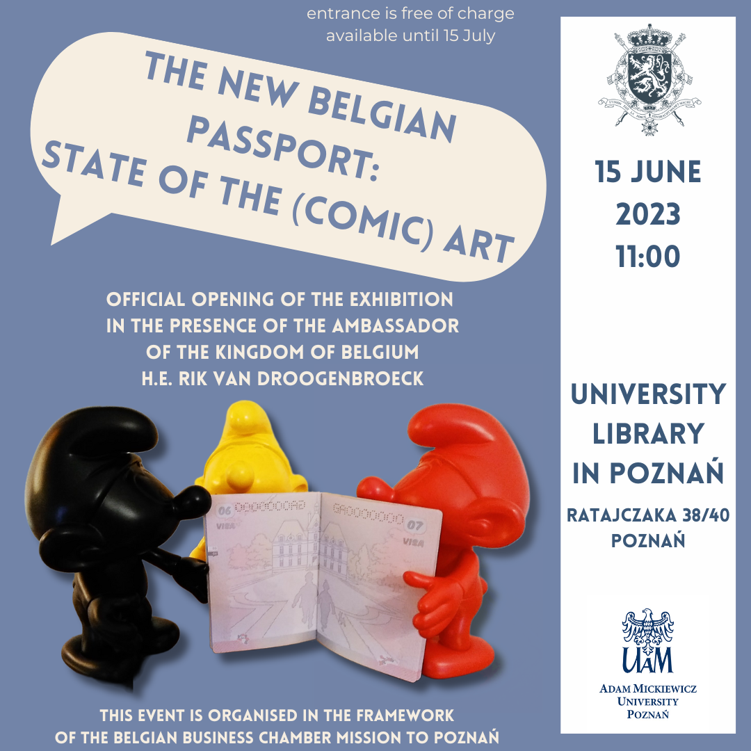 The new Belgian passport: State of the (Comic) art